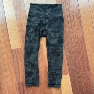 LIKE NEW!! PERFECT CONDITION!! 
Lululemon Camouflage Leggings